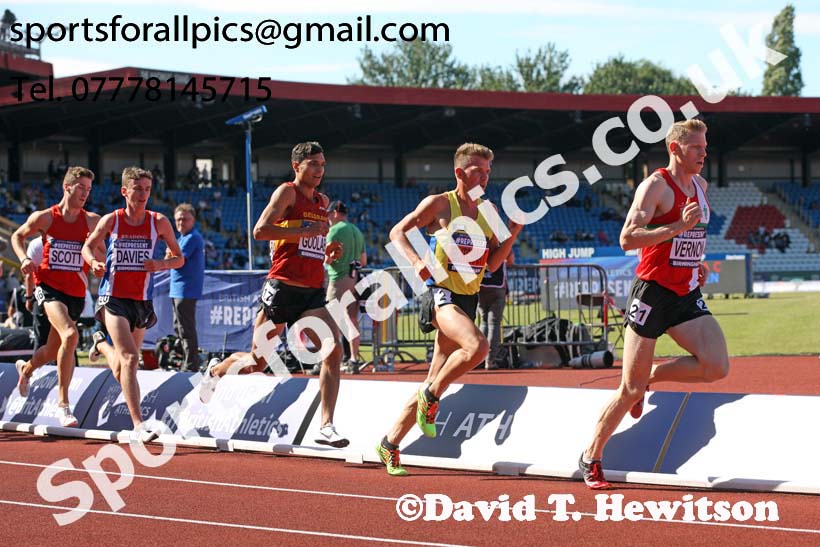 Mens 5000 metres, World Championship Team Trials, Alexander Stadium, Birmingham